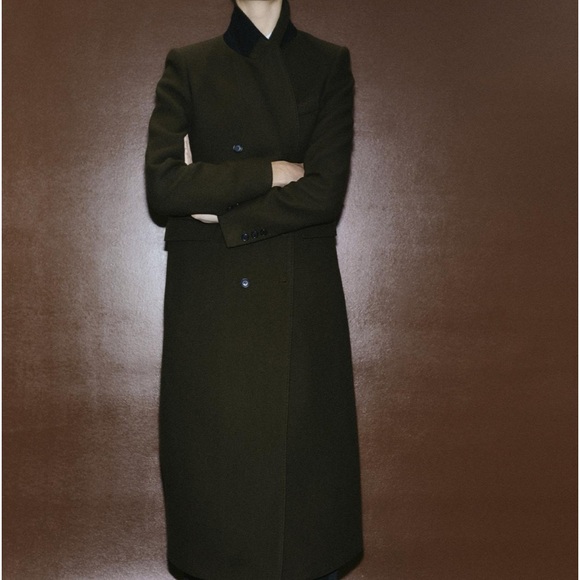 🆕 2024 ZARA WOOL MANTECO COAT - Picture 8 of 16